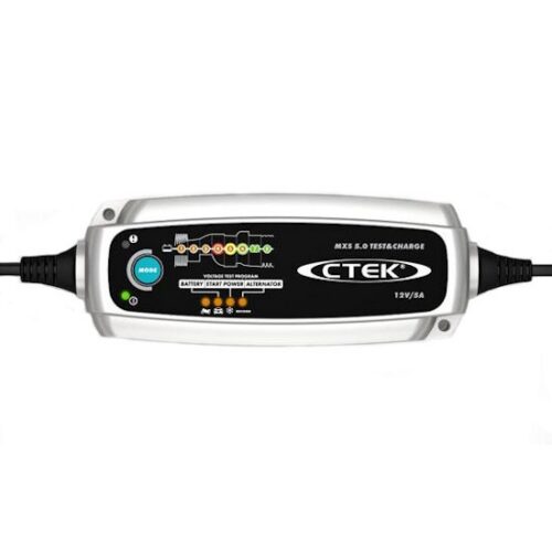 CTEK MXS 5.0, testriga