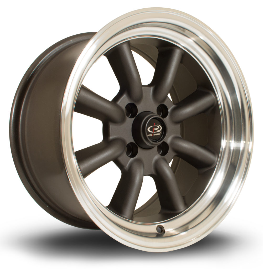 Rkr75. Rota. Rota Wheels. Литые диски Bee*r (аналог) 15x8 et0 4x100 Rota GTR. Flat Gun Metal.