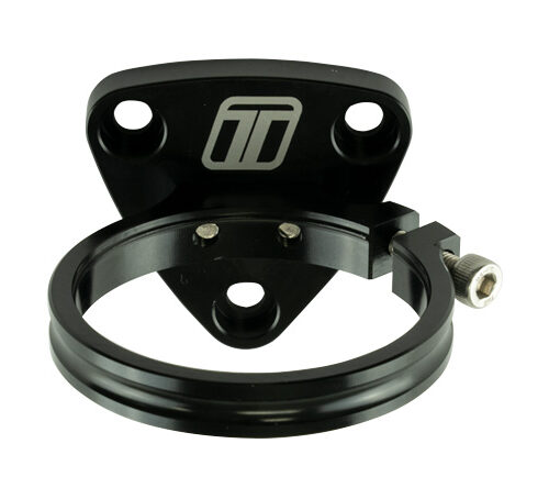 Fuel Pressure Regulator Billet Mounting Bracket (Black)