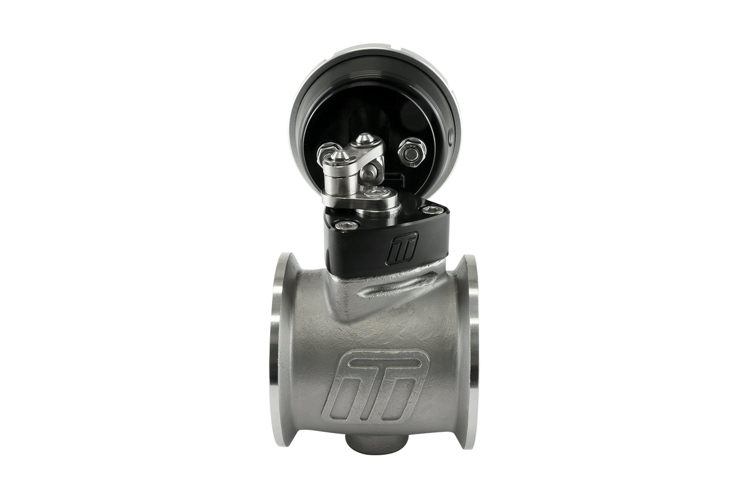 Pneumatic StraightGate50 (Vacuum-Based) 6 InHg External Wastegate (Black) - Image 5